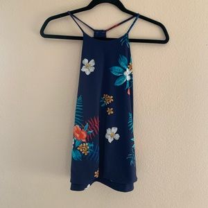 Floral tank top